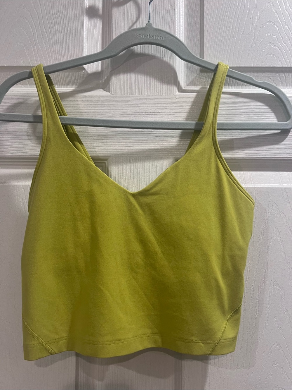 lululemon athletica Bright Lime V-Neck Tank